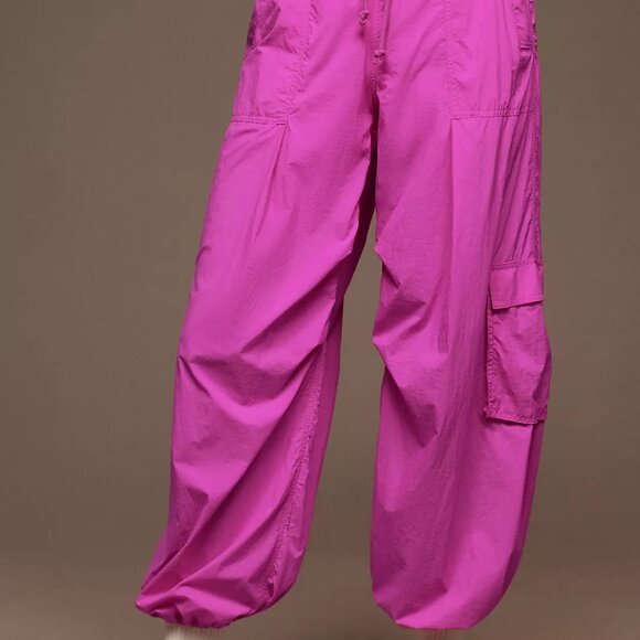 NWT Anthropologie Daily Practice Base Jump Parachute Pants Size XLP - Picture 7 of 11